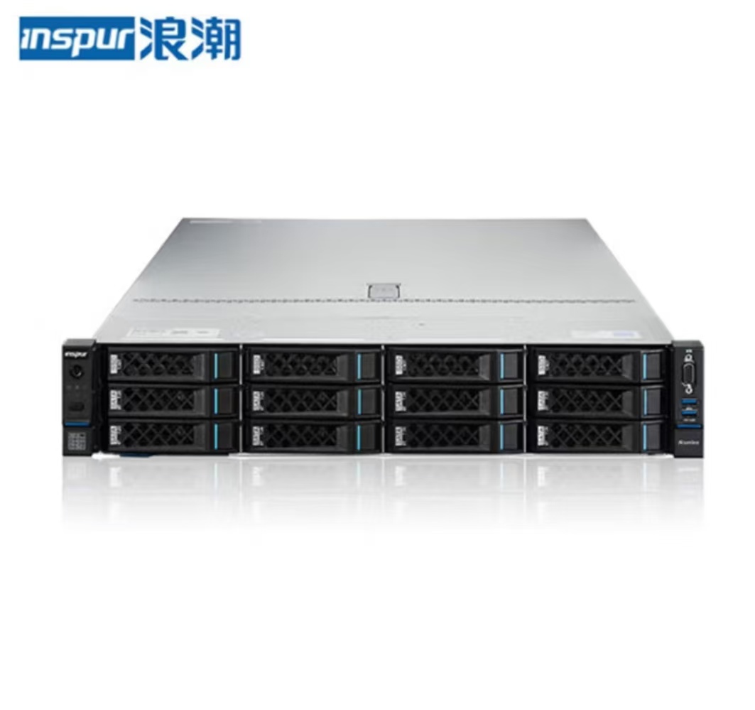 浪潮/INSPUR NF2180M3 机架式服务器 飞腾FT-2000+ 2.2GHZ 64核 8*32GB 2*1.92T固态硬盘 2U机架式导轨  openeuler国产操作系统  openGauss数据库 360国产化操作系统杀毒软件3点